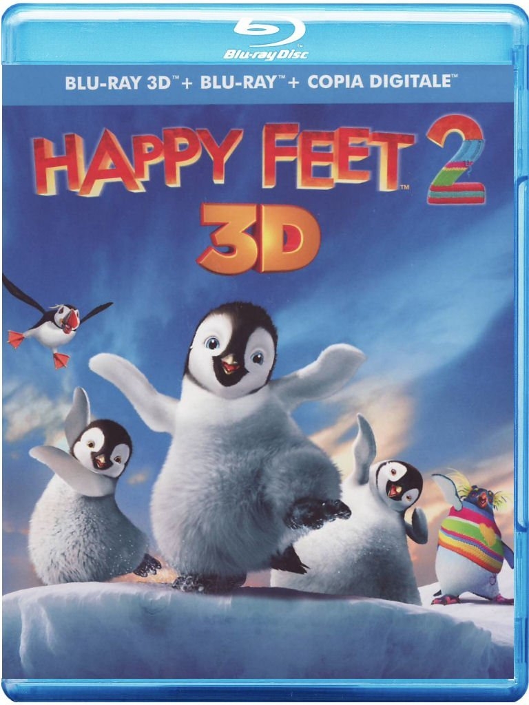 Happy Feet 2 (Blu-ray 3D+2D) deutscher Ton bei 3D