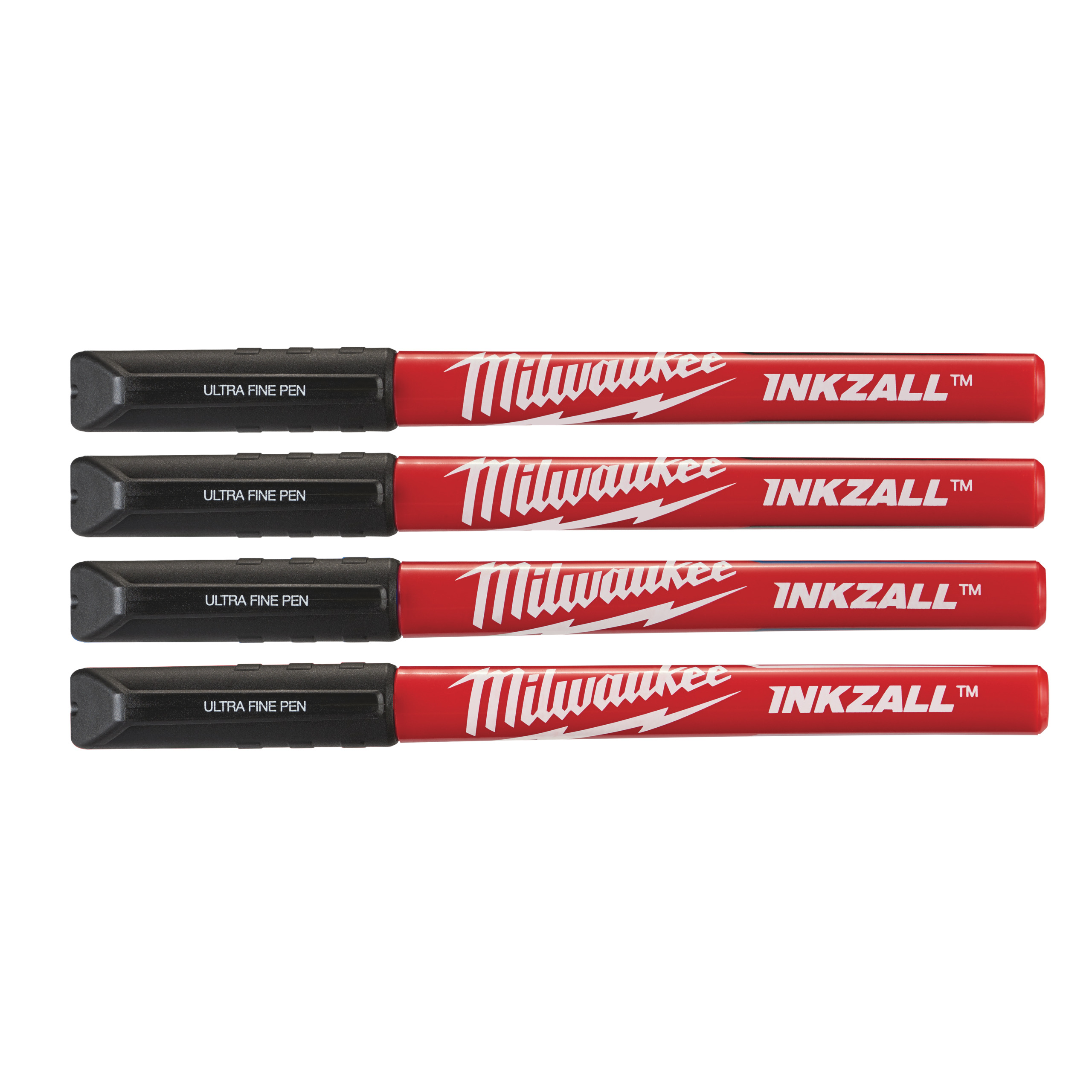 Milwaukee INKZALL Fineliner schwarz (4er Pack)