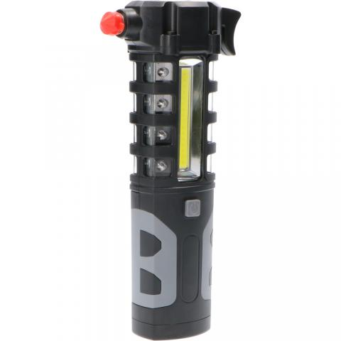 SHADA Multitool /Lampe Rettungshammer, Gurtschneider, Strahler, Taschenlampe!