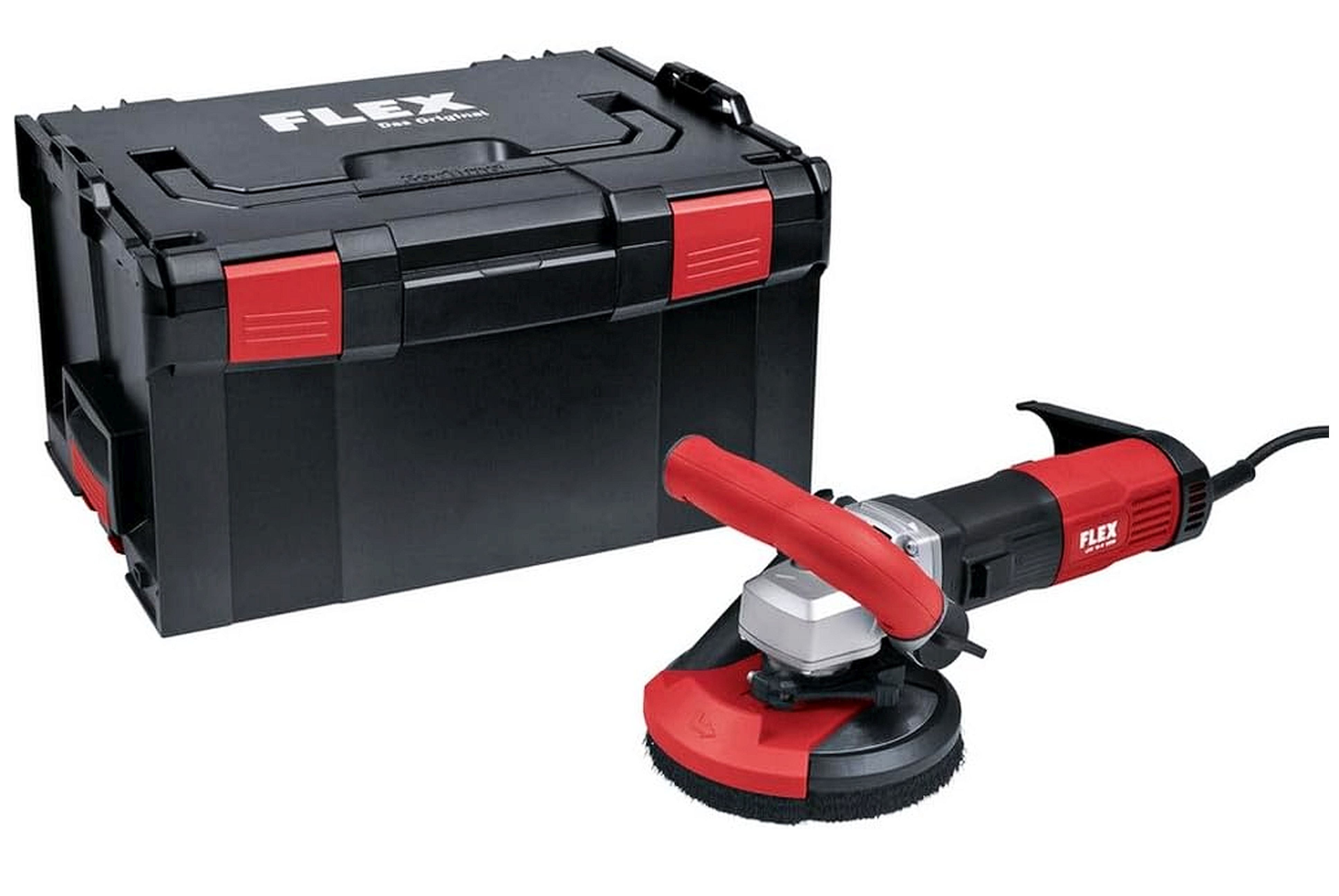FLEX Sanierungsschleifer LDE 16-8 125R 230/CEE in L-Boxx ohne Scheiben