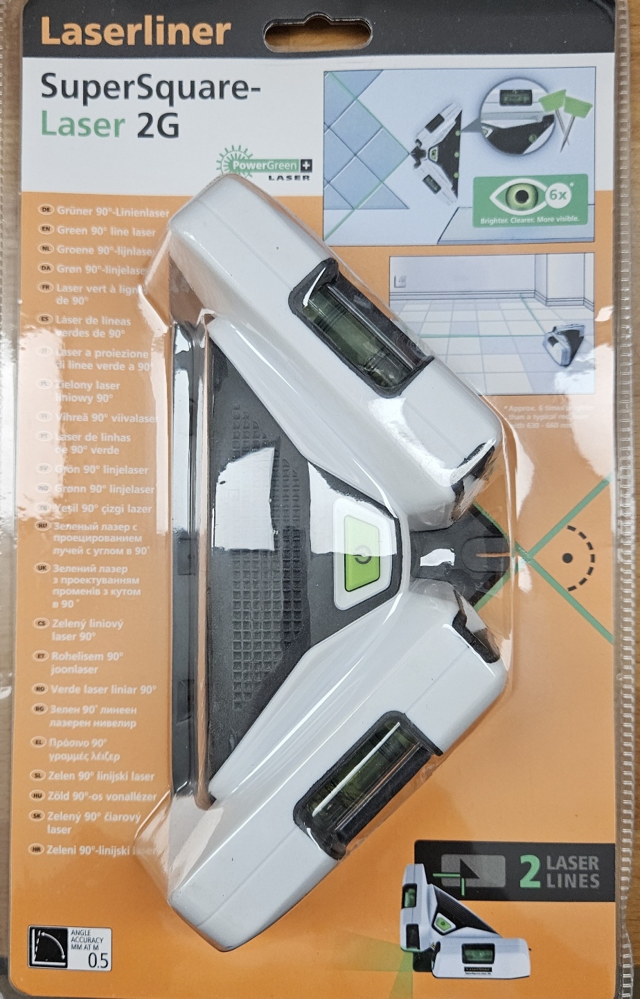 Laserliner SuperSquare-Laser 2G