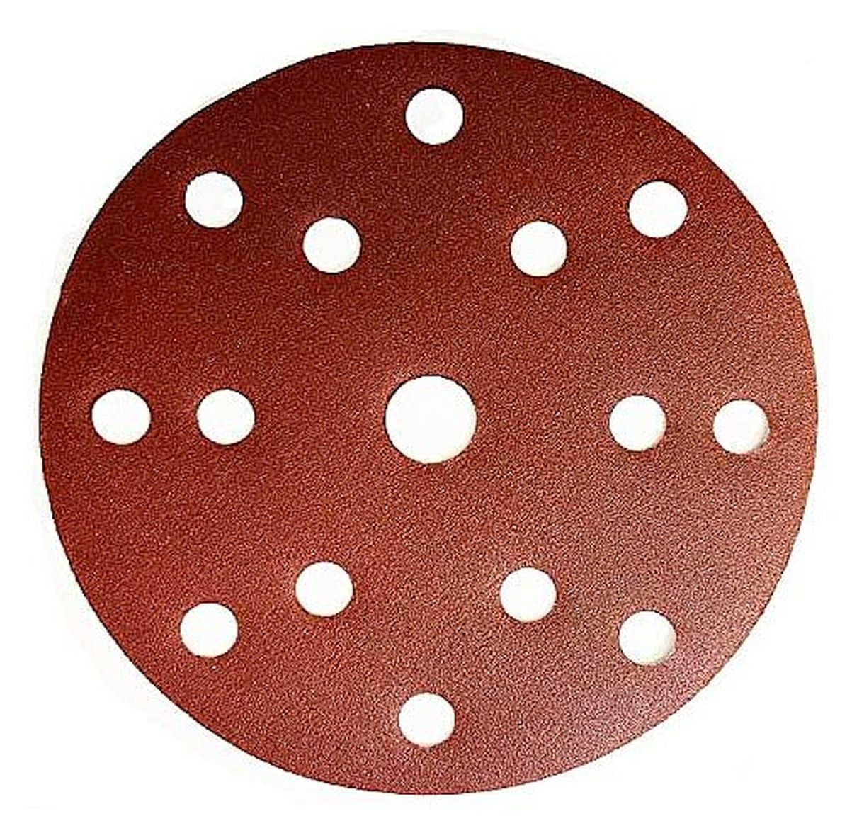 50 Stk Klett-Schleifscheibe 150mm ROT 15-Loch