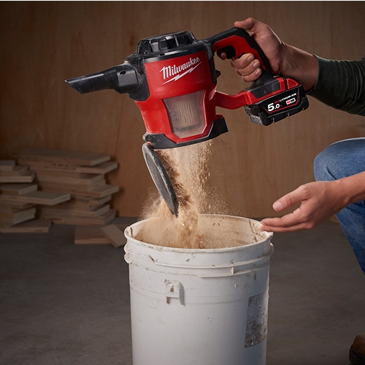 Milwaukee M18CV-0 Akku-Handstaubsauger 18V