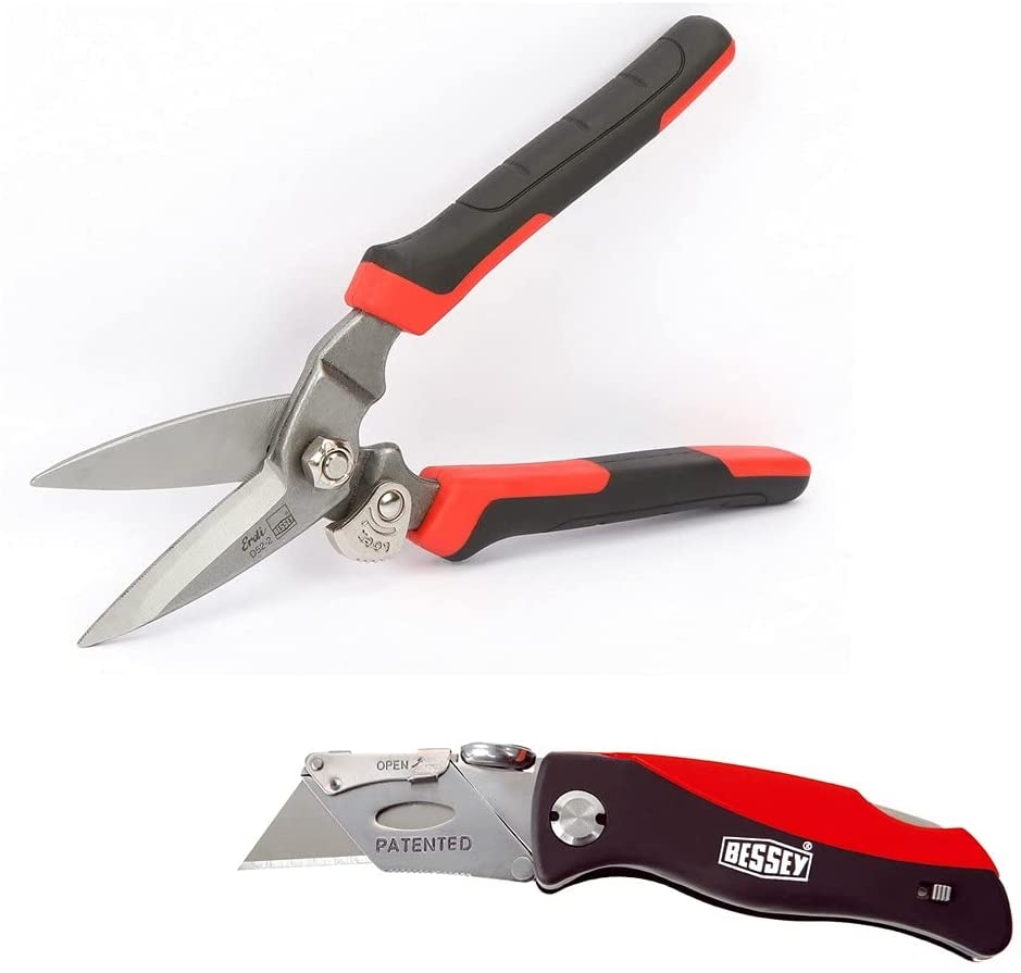 Bessey / Erdi D52-2-Set Universalschere + Cuttermesser DBKPH-EU