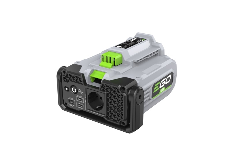 EGO Akku-Invertern PAD5000E von Akku auf 230V