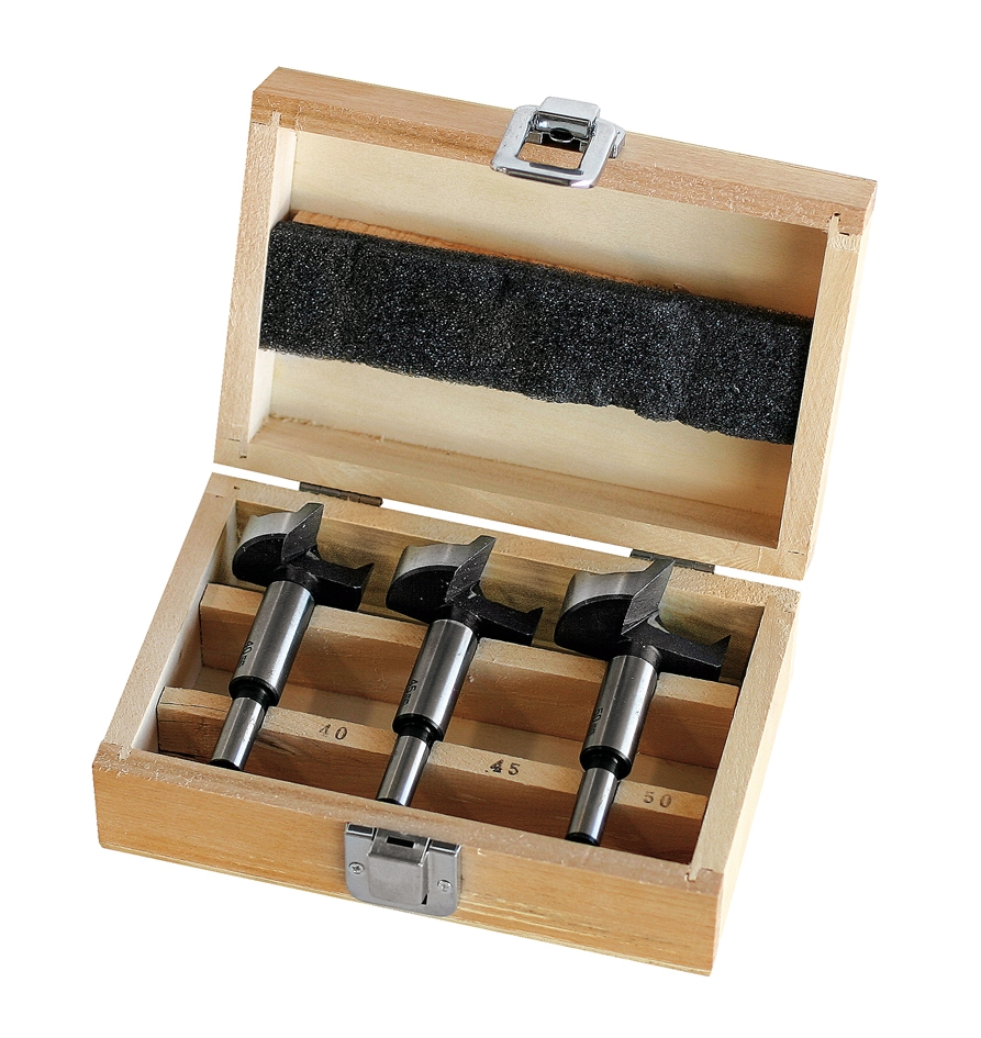 HM Müllner Forstnerbohrersatz / Universalbohrersatz 3-teilig 40,45,50mm