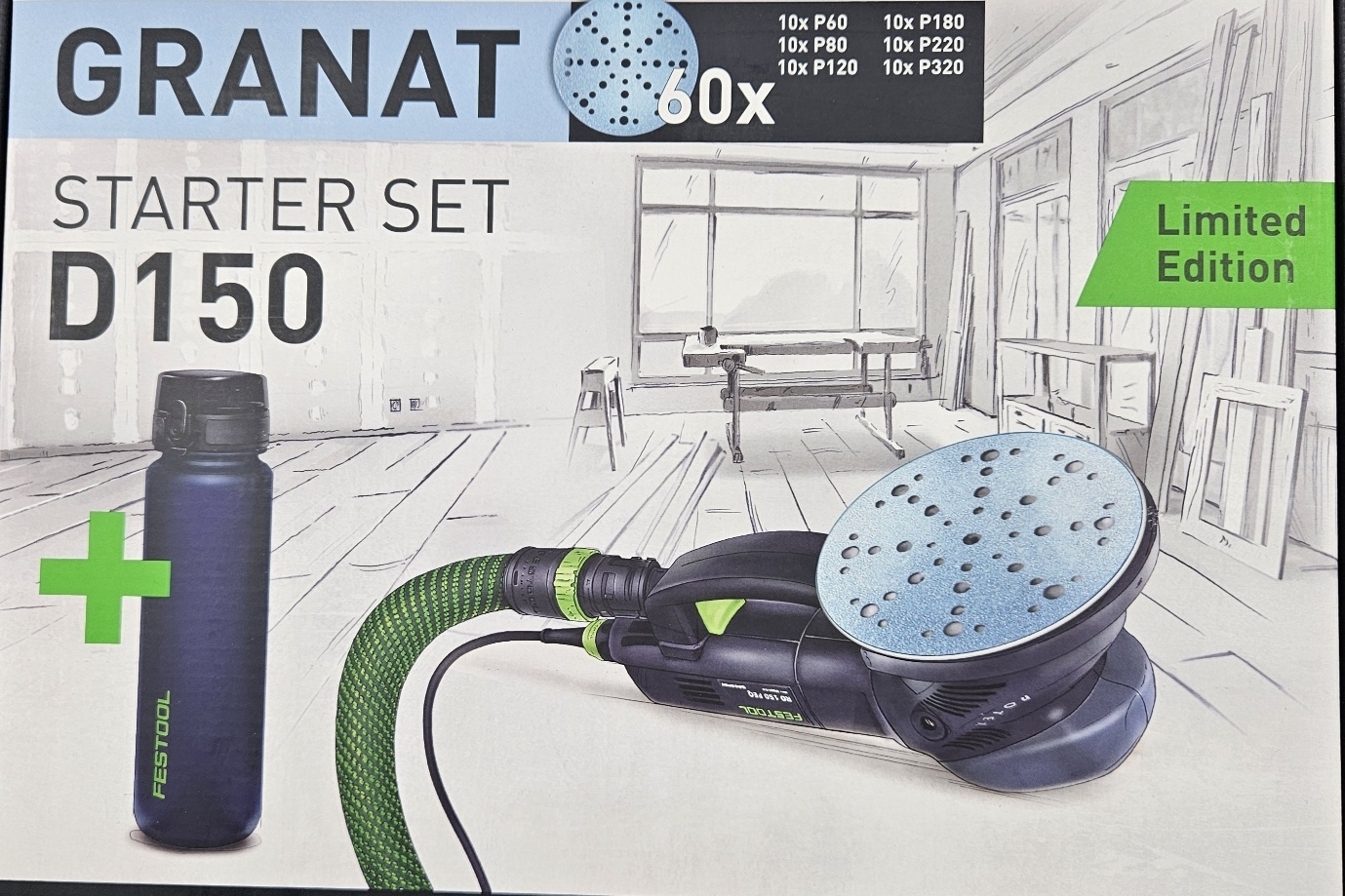 Festool Schleifscheiben STF D150/48 GR-Set P
