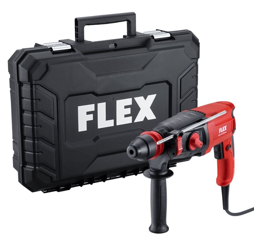 FLEX Kombihammer CHE 2-28 R SDS-plus im Koffer 230V 2,7 Joule FLEX Kombihammer CHE 2-28 R SDS-plus im Koffer 230V 2,7 Joule
