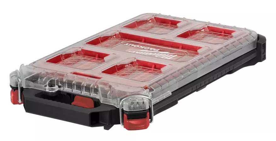Milwaukee PACKOUT Organiser Slim Compact, inkl. Sortierboxen