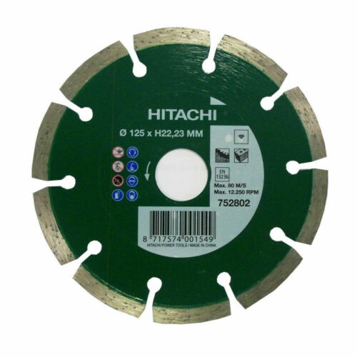 Hitachi Beton -/ Diamanttrennscheibe Universal 125 x 22,2 mm