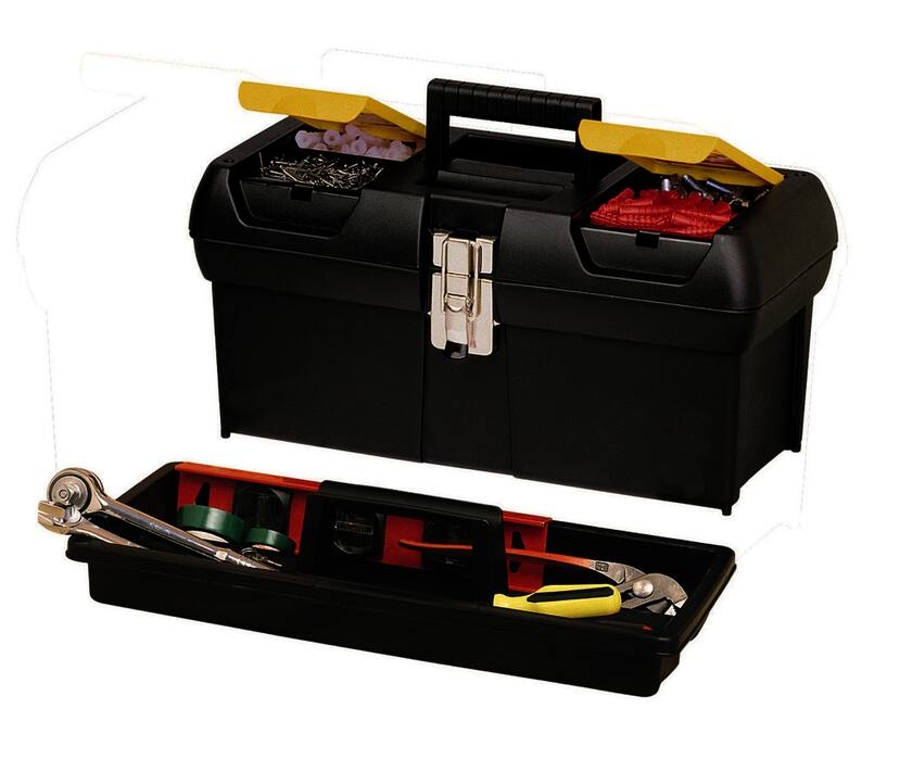 Stanley Werkzeugbox Millenium 12,5" (31,8x17,8x13cm) mit herausnehmbarer Ablage