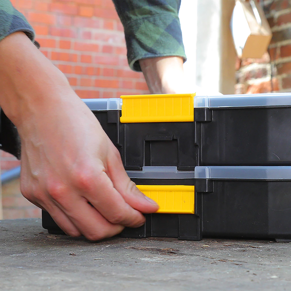 Stanley Organizer SortMaster Junior, 14 Fächer, 37,5x6,7x29,2cm Innenteiler
