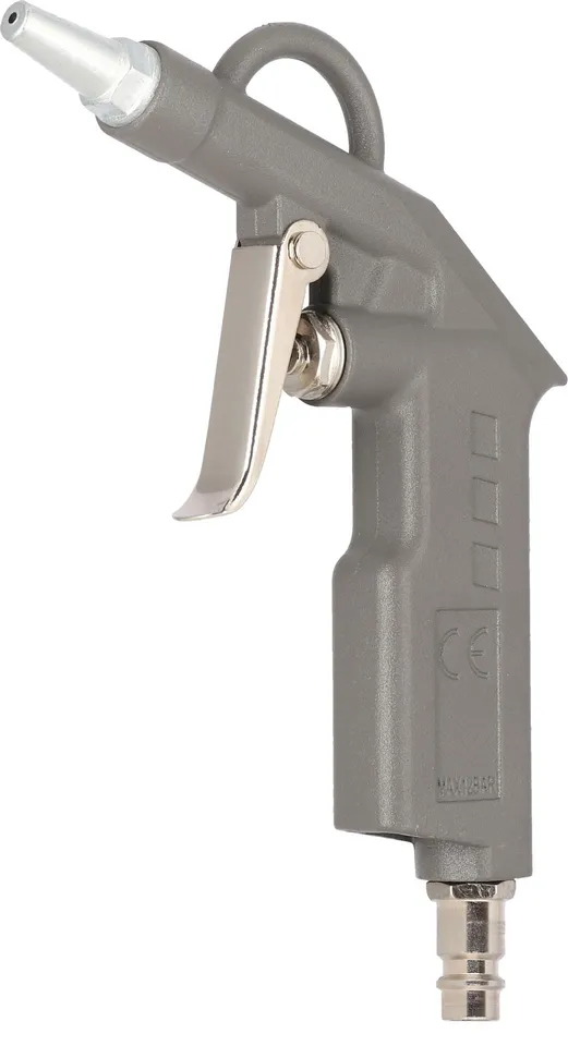 Airpress Ausblaspistole Metall kurz mit Stecknippel