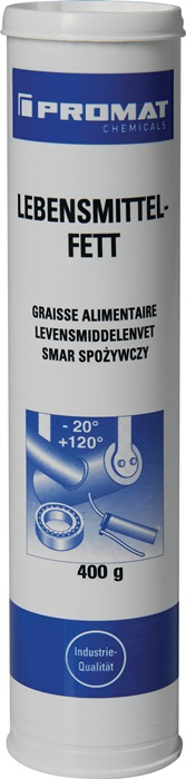 Lebensmittelfett NSF-H1 naturfarben, hell 400g Kartusche PROMAT CHEMICALS