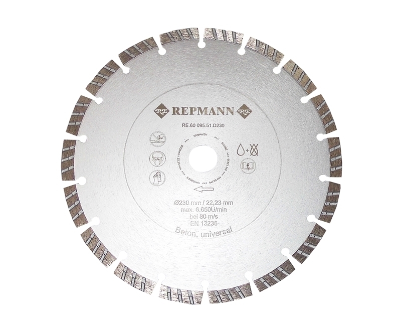 Diamantscheibe 115 x 22,2mm BETON-UNIVERSAL#zEAN 0096224516045