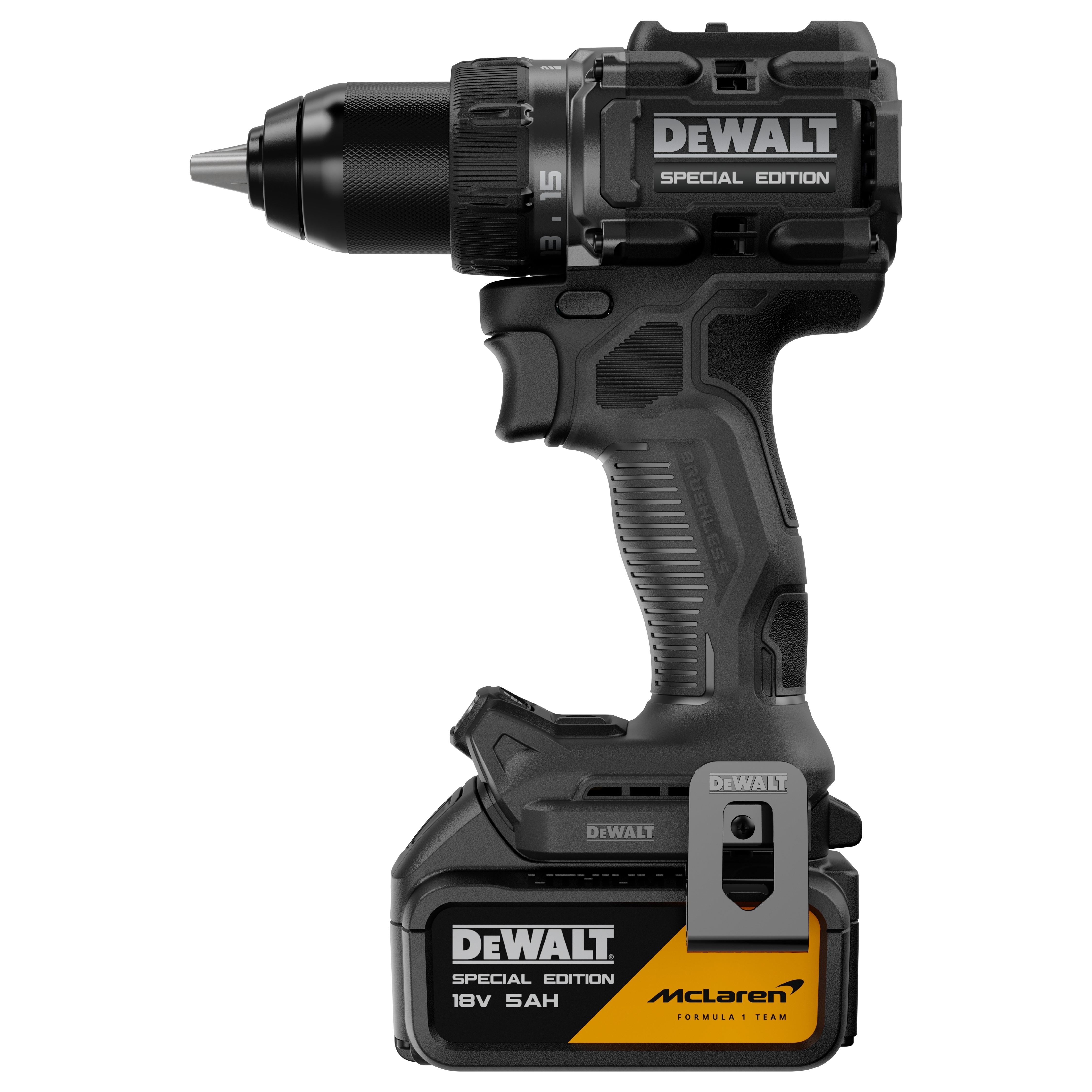 DeWalt/McLaren 18V Akku-Bohrschrauber DCD81MP2T inkl. 2xAkku 5Ah im TSTAK