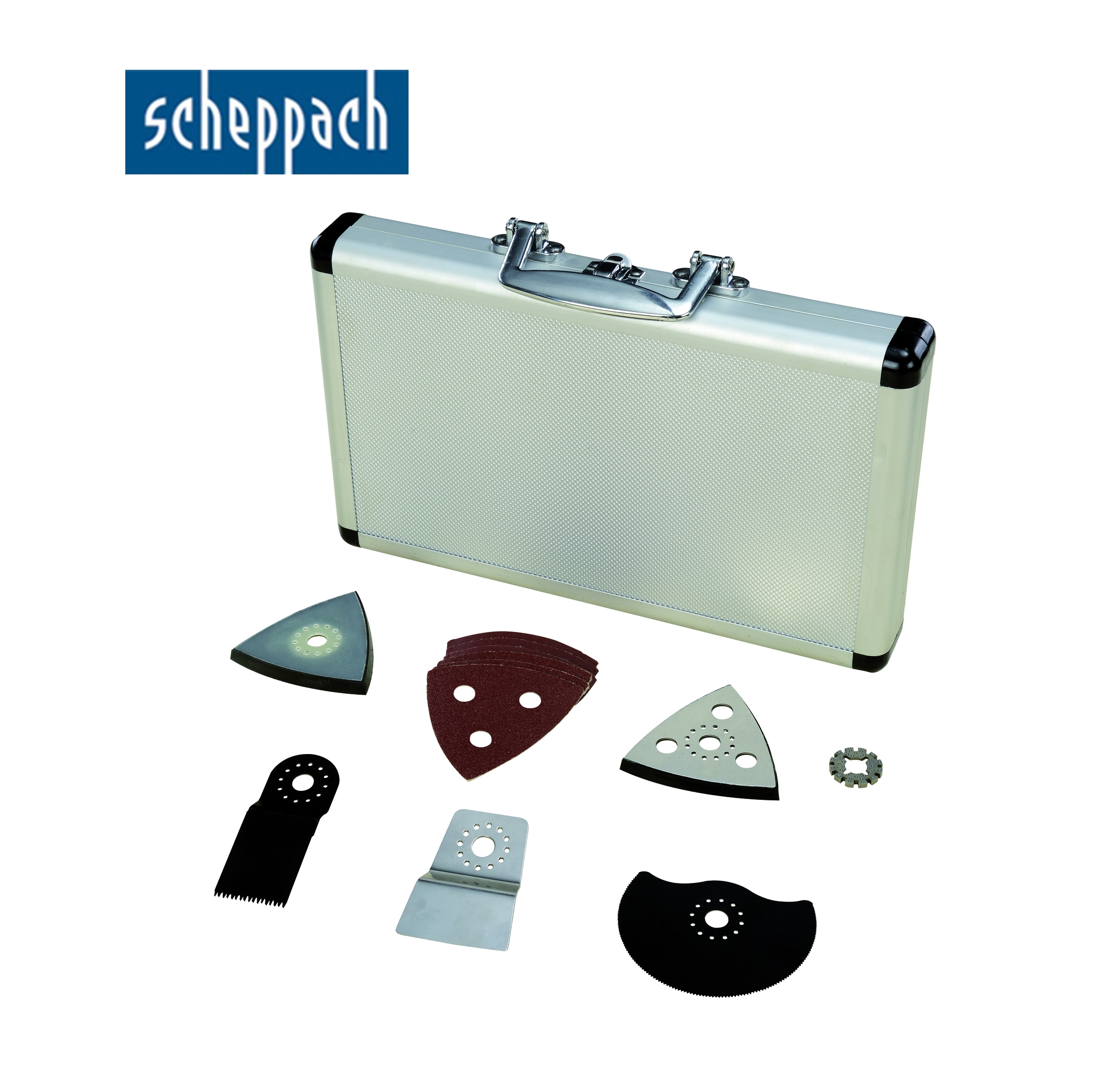 Scheppach Akku-Multitool Zubehörset - 17-teilig