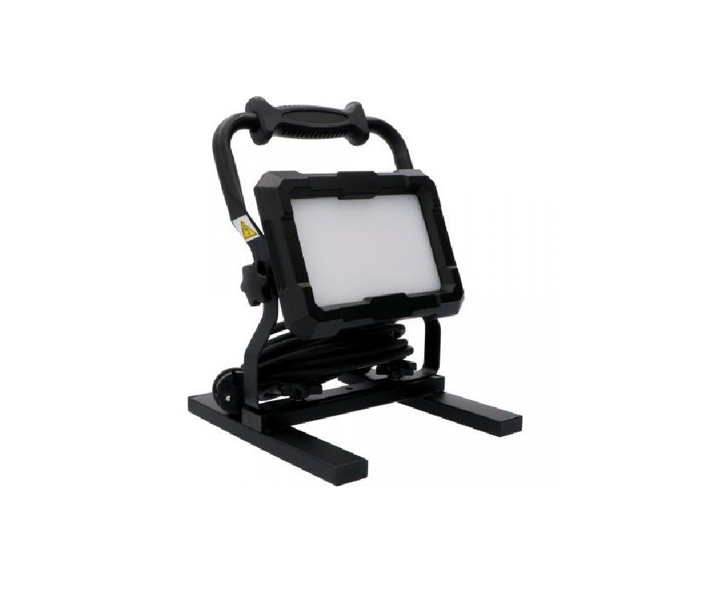 SHADA LED-Baustrahler LEDs work 50W 4500LM IP65 (5m Kabel) Blendreduziert