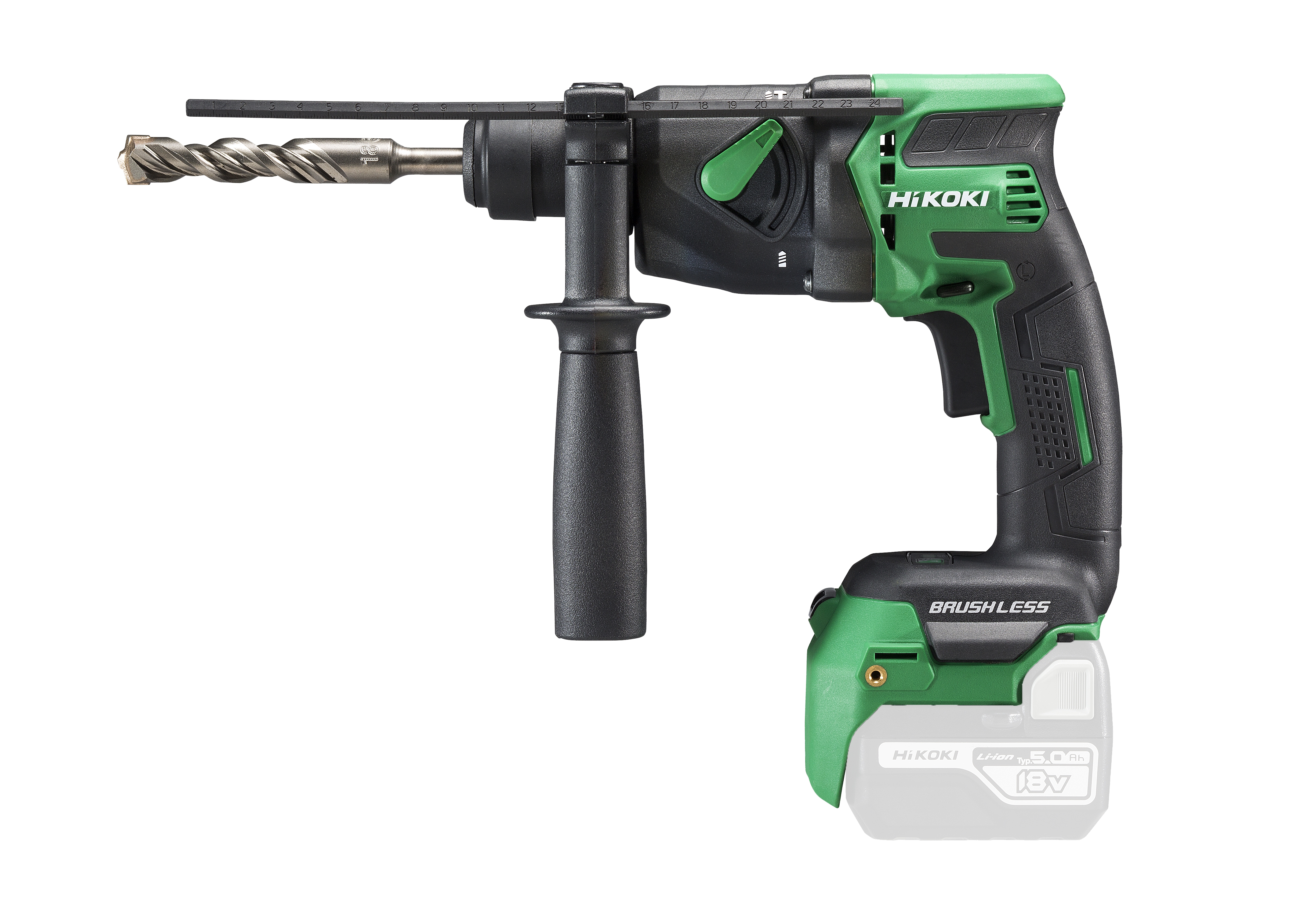 HIKOKI DH18DPB(Basic/Karton) 18V Akku Bohrhammer ohne Akku ohne Ladegerät