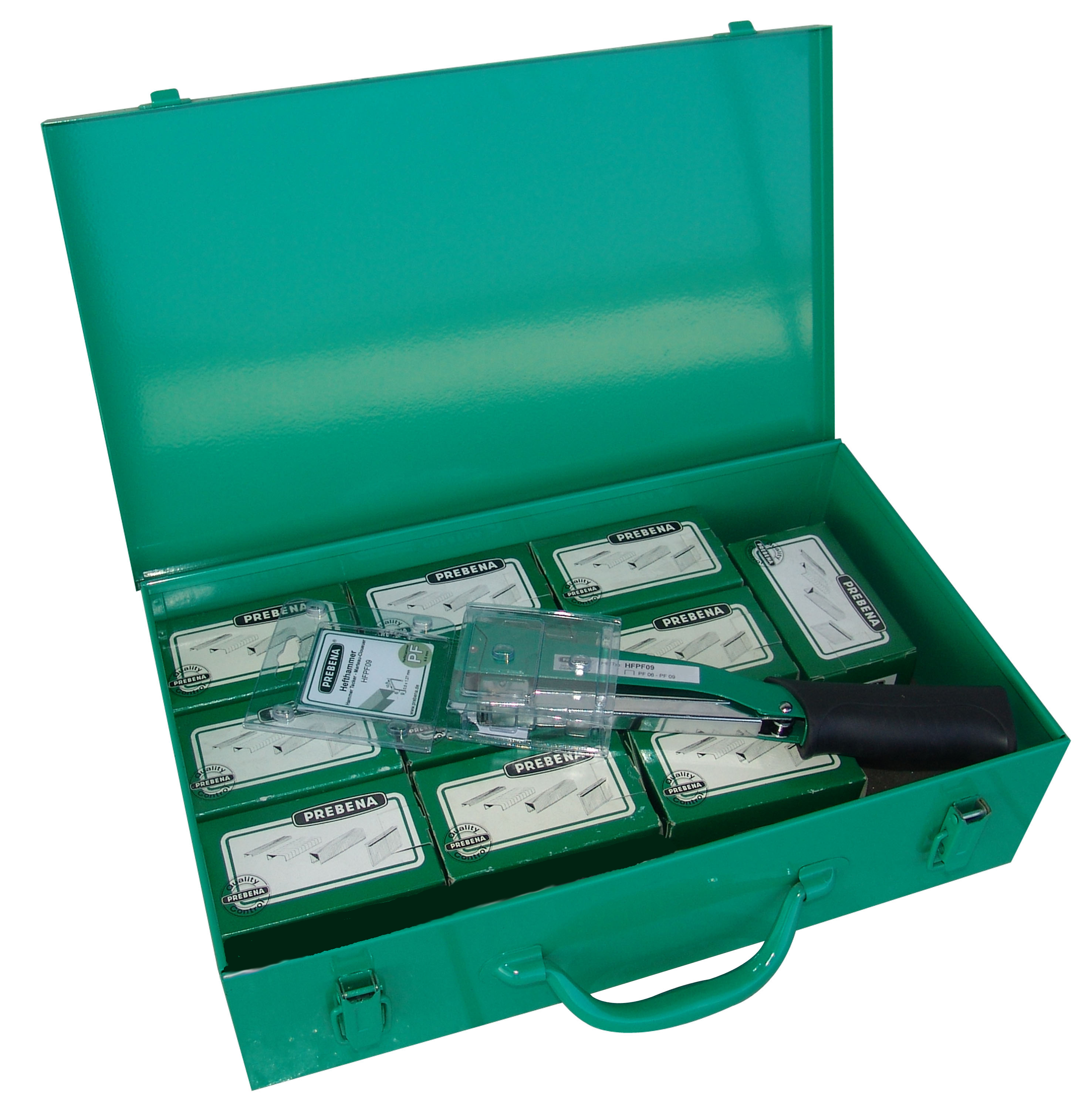 Prebena Hefthammer-Kraftpaket HFPF01 (1xHammertacker + 60000 Klammern)