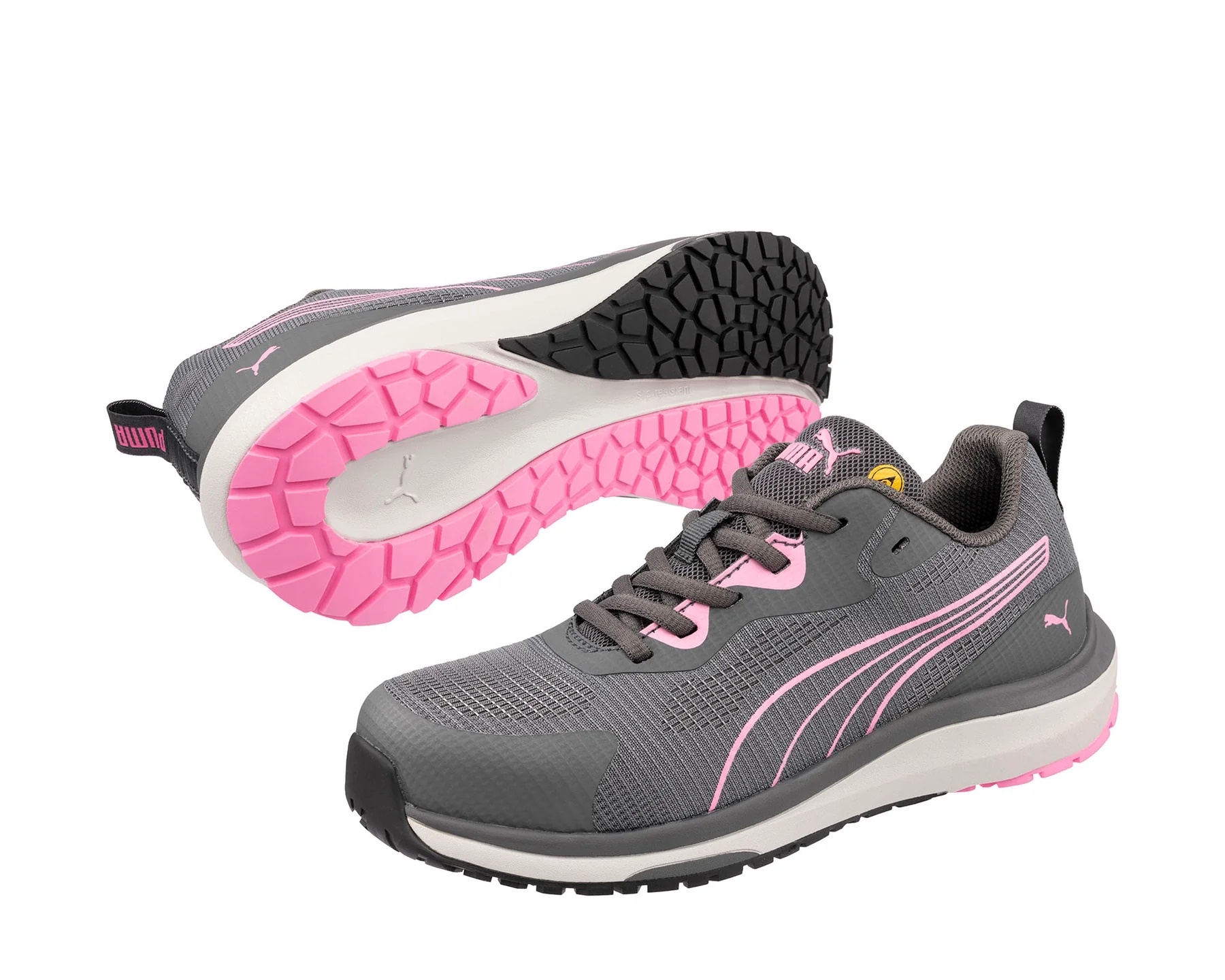 PUMA Sicherheitsschuhe CELERITY KNIT PINK LOW Gr.42 (S1PS ESD FO HRO SR)