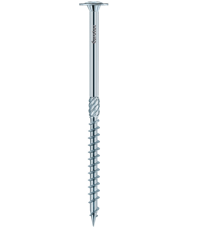 50 Stück Holzbauschraube EUROTEC Tellerkopf D. 8,0mm (L.80-400mm) PANELTWISTEC