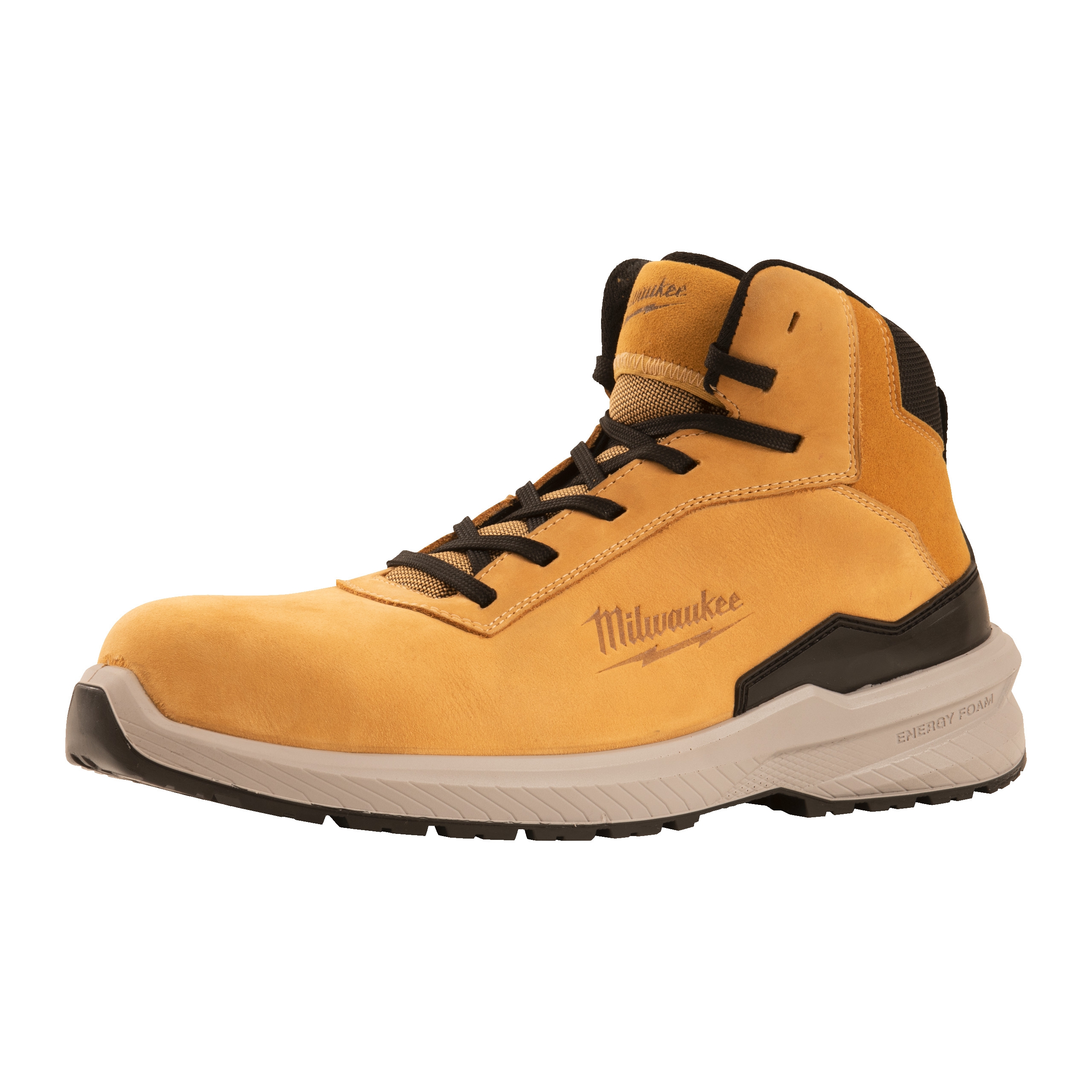Milwaukee FLEXTRED S3S Sicherheits-Stiefel Gr.45 Braun Leder