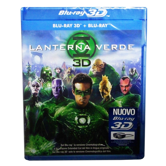 Green Lantern (Blu-ray 3D+2D) Deutscher Ton (mit Ryan Reynolds)