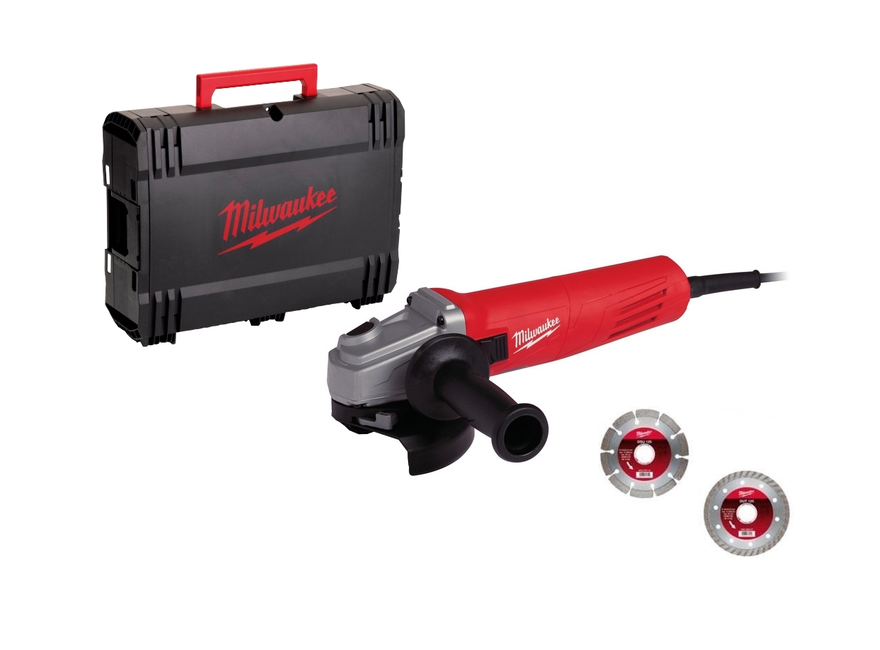 Milwauklee AG12-125 X Diamantset Winkelschleifer
