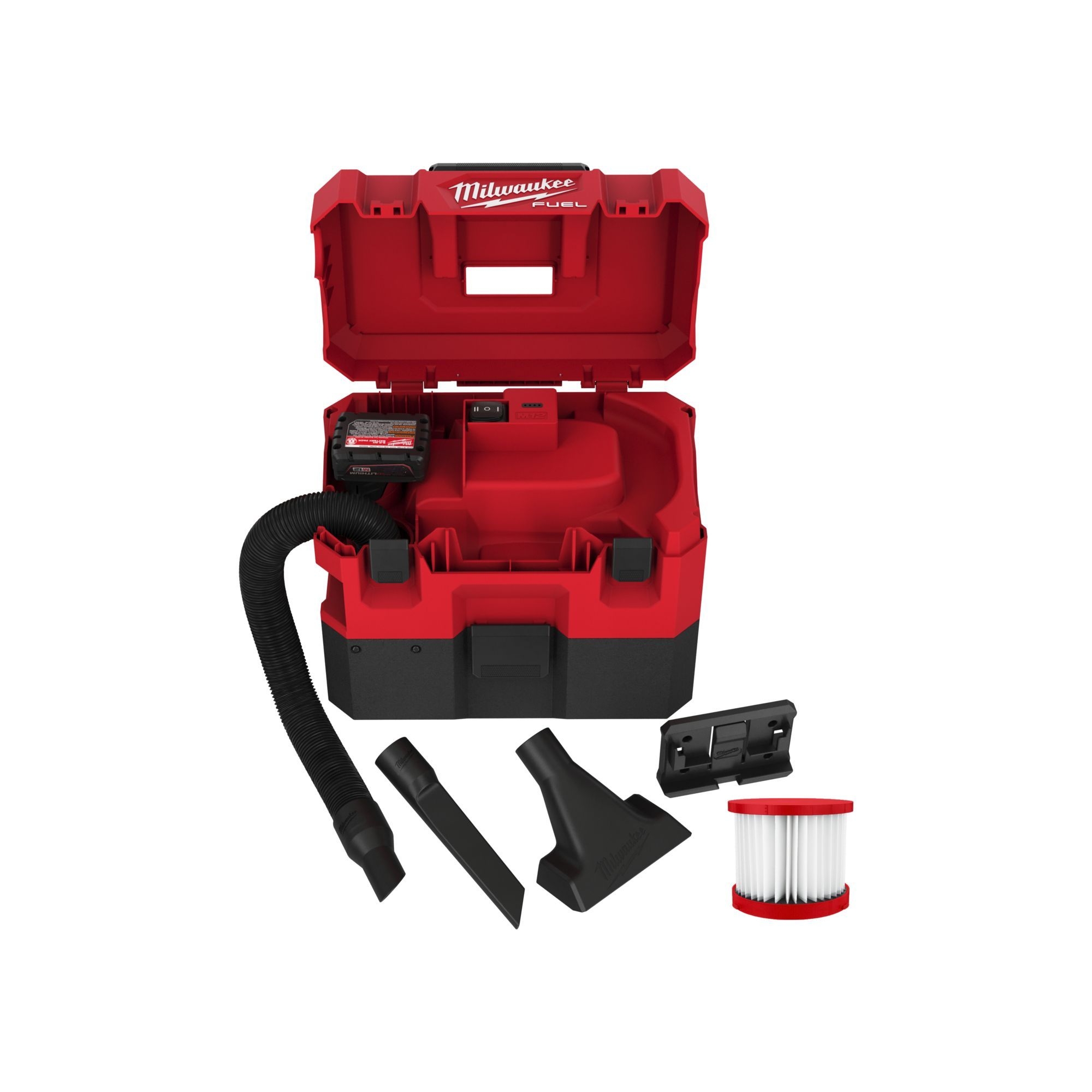 Milwaukee M12FVCL-0 FUEL™ Akku-Nass/Trockensauger