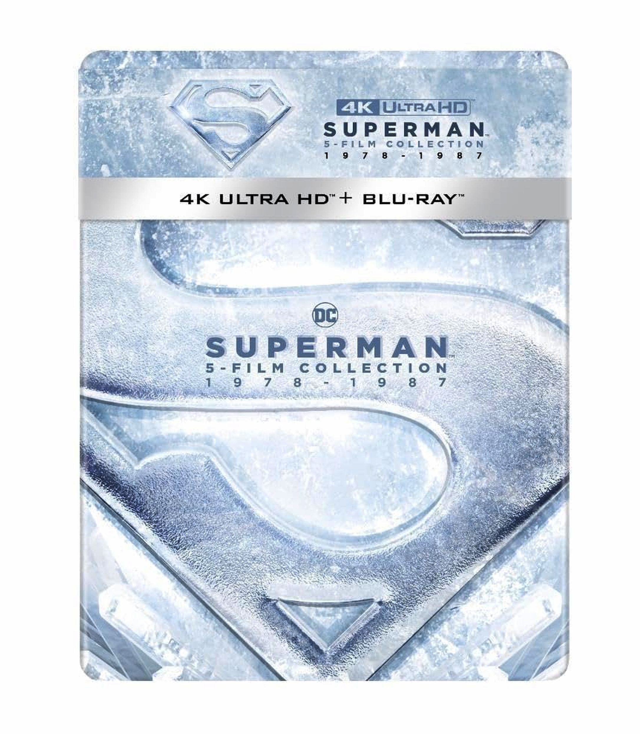 SUPERMAN 5-Film Collection 1978-1987 (4K Ultra HD+Blu-ray) Limited Steelbook