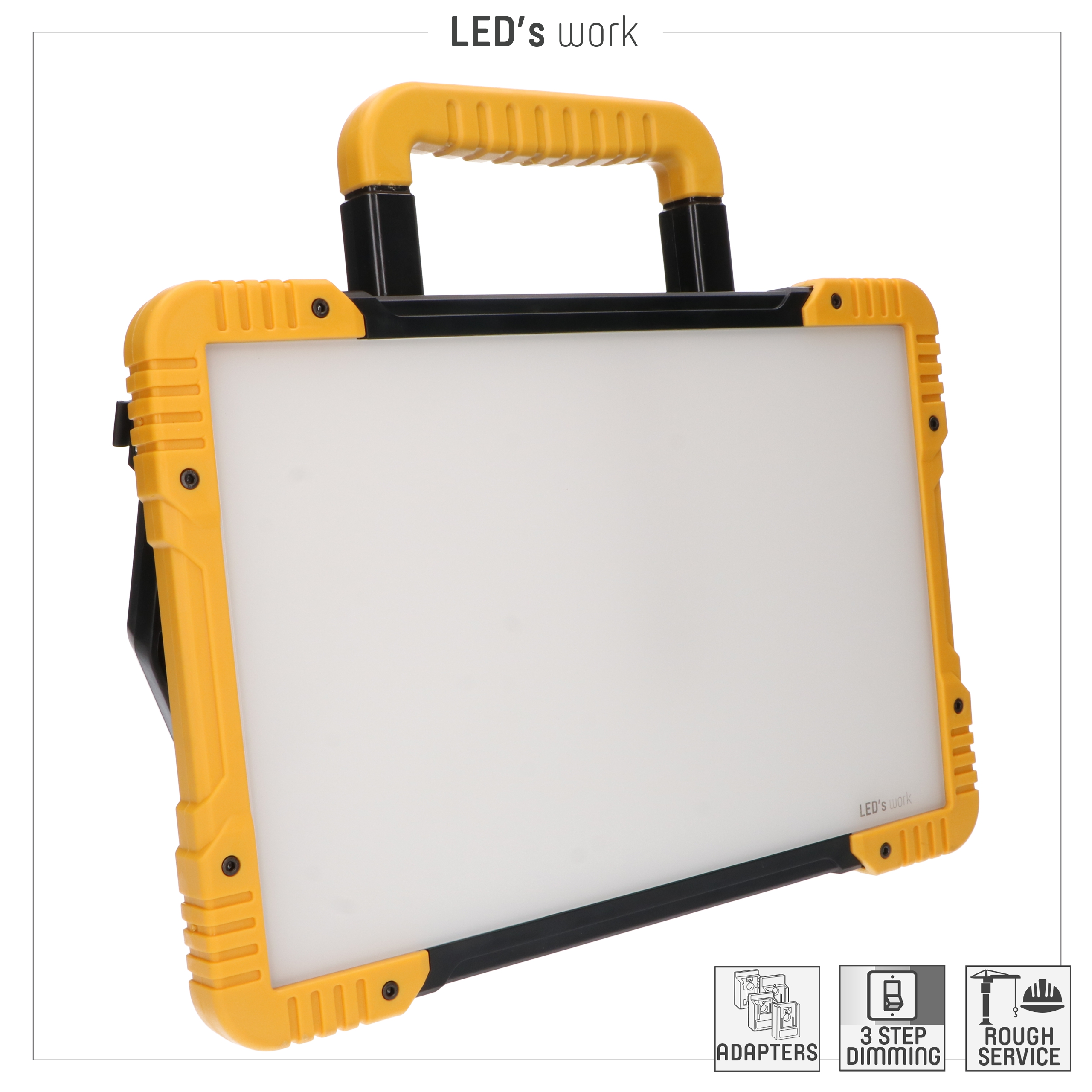 SHADA LED`s work Akku-Baustrahler/Arbeitsleuchte 40W 5500lm 5000K IP54