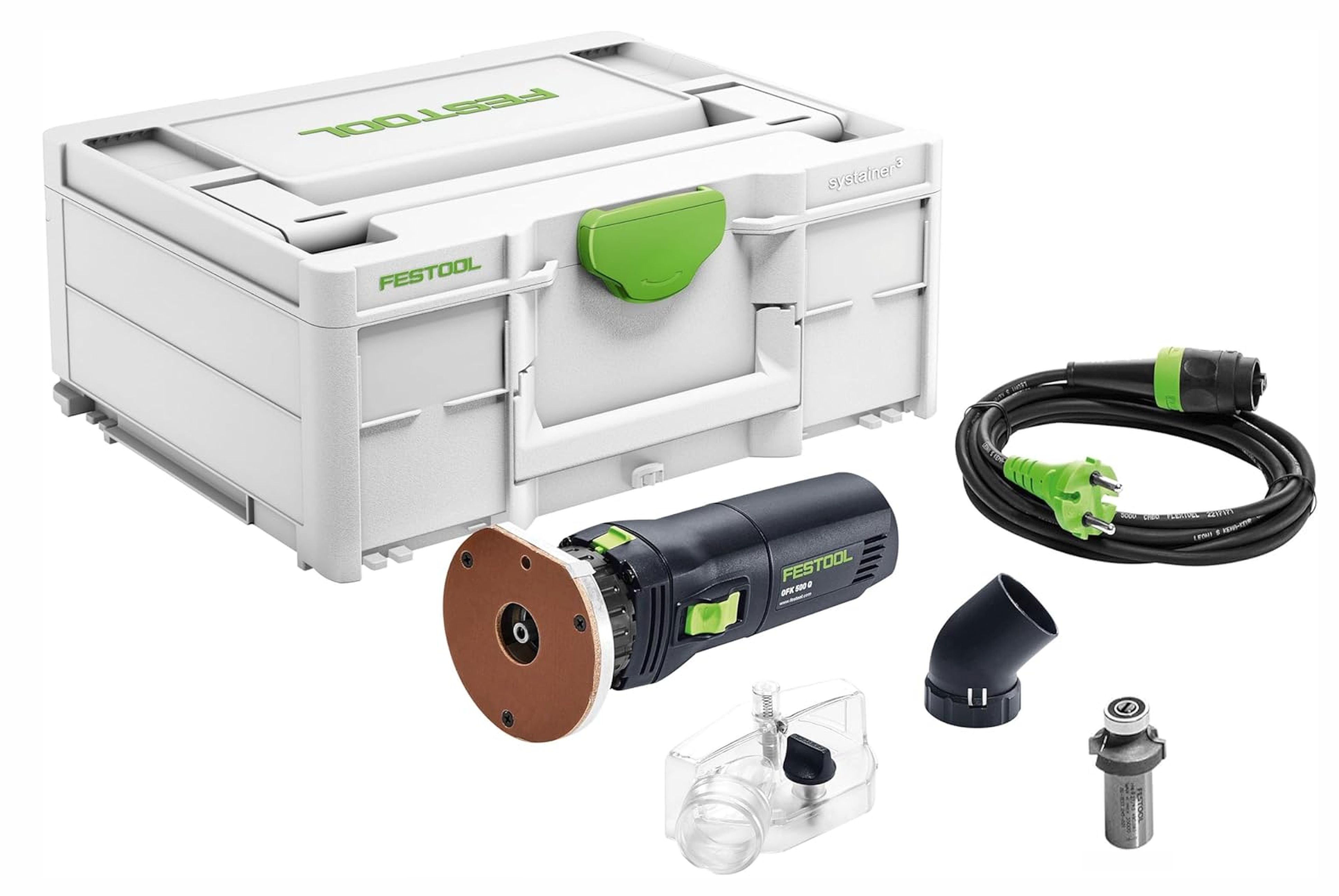 Festool Kantenfräse OFK 500 Q-Plus R3 im Systainer 230V