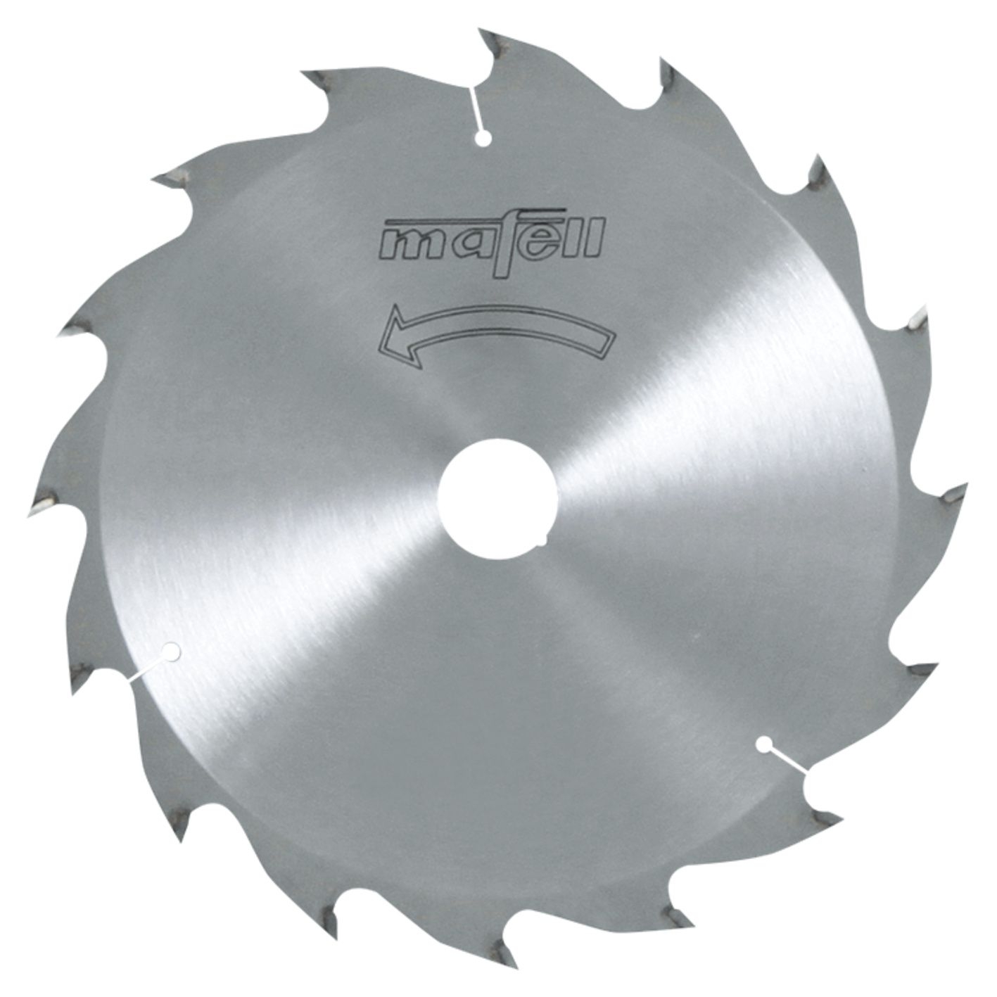 Mafell Sägeblatt-HM, 185 x 1,4/2,4 x 20 mm, Z 16,