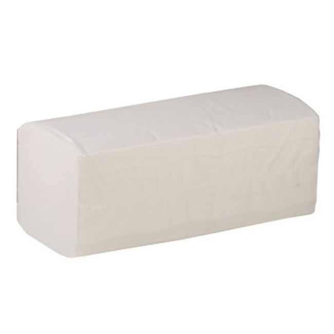 Papierhandtücher 24x21cm 2-lagig hochweiß (4000 Blatt) V-Falz
