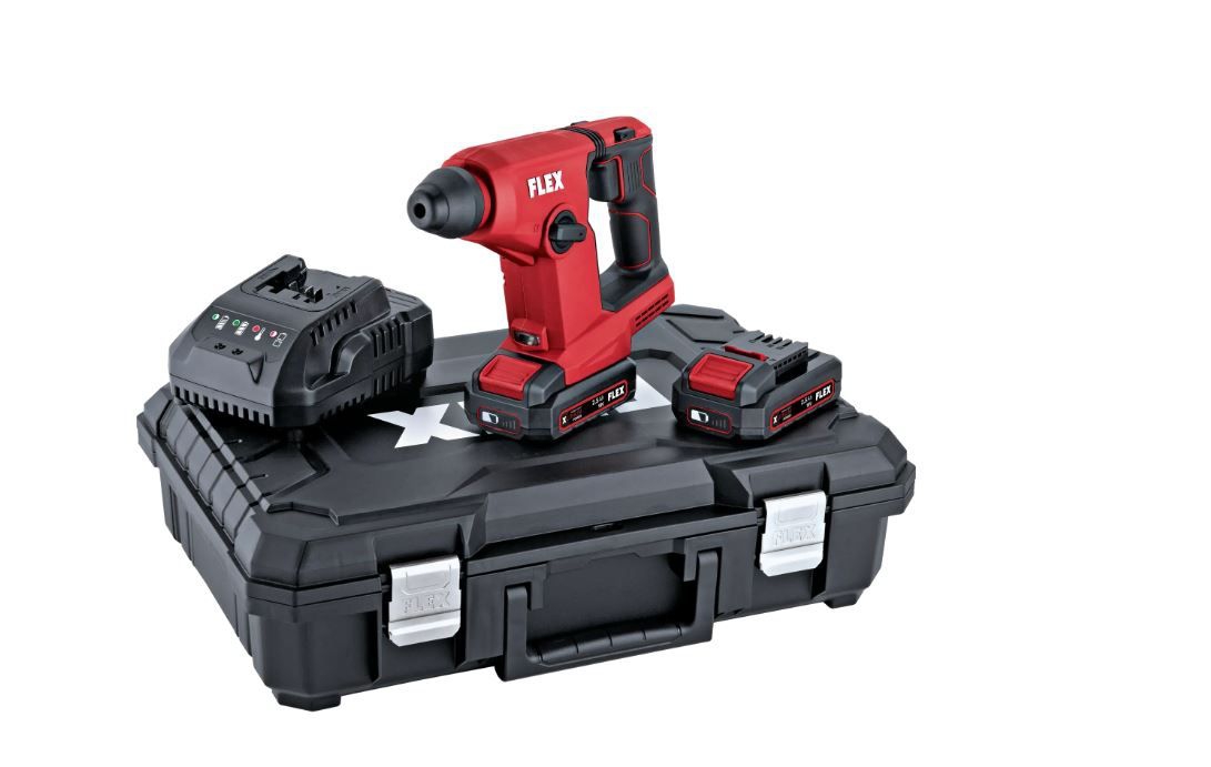 FLEX 18V Akku-Kompakt-Bohrhammer FHE 1-16 18.0-EC TC 2.5/Set