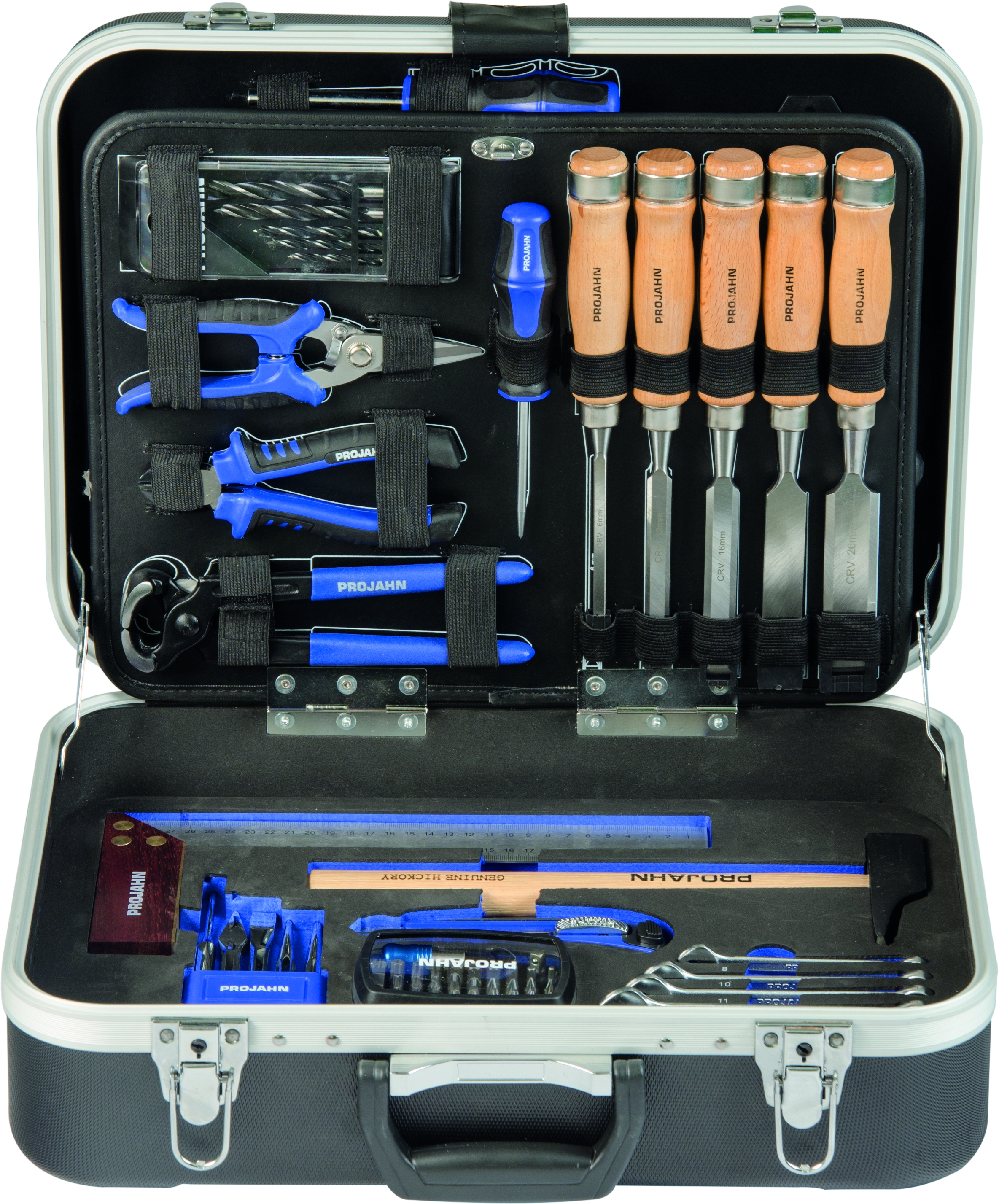 PROJAHN Schreiner Werkzeugkoffer 92-tlg bestückt PROJAHN Schreiner Werkzeugkoffer 92-tlg bestückt