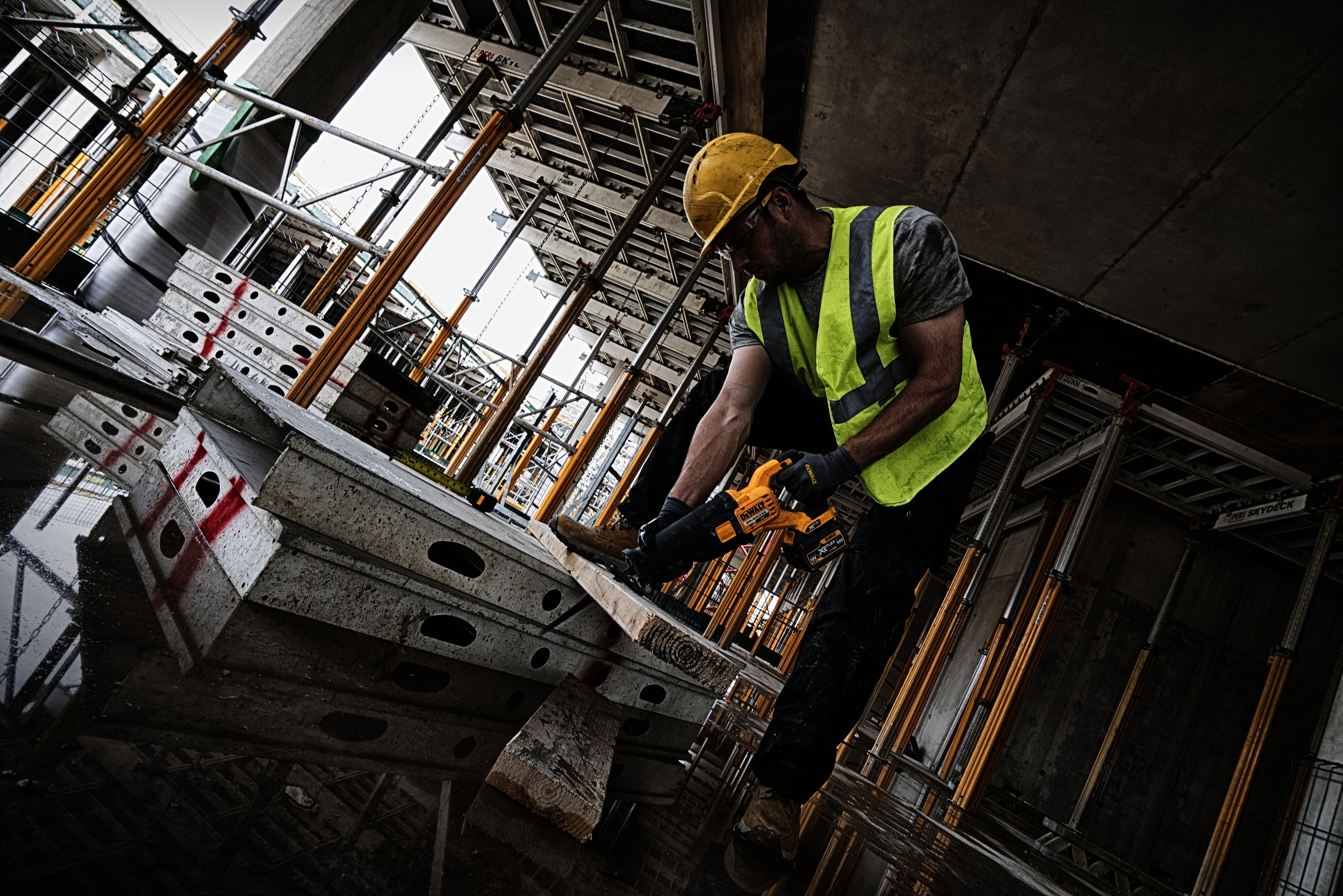 DeWalt DCS389NT-XJ Akku-Säbelsäge, 54V, Basisv. im T-STAK