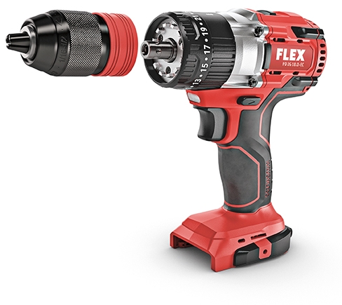 FLEX 18V Akku-Schlagbohrschrauber PD2G 18.0-EC Solo/ L-Boxx Bürstenlos