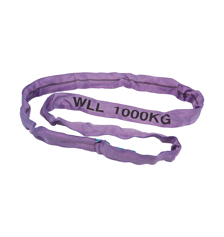 HM Rundschlinge 1t, 1m-2m Violett, EN 1492-2 (GS-Tuev)