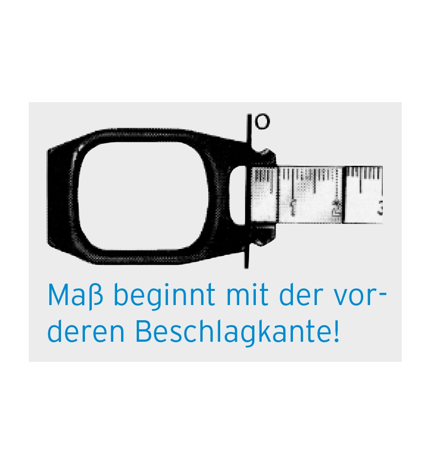 HM Müllner Rahmen- bzw. Gabelbandmaß 30m Kl. II, 13mm