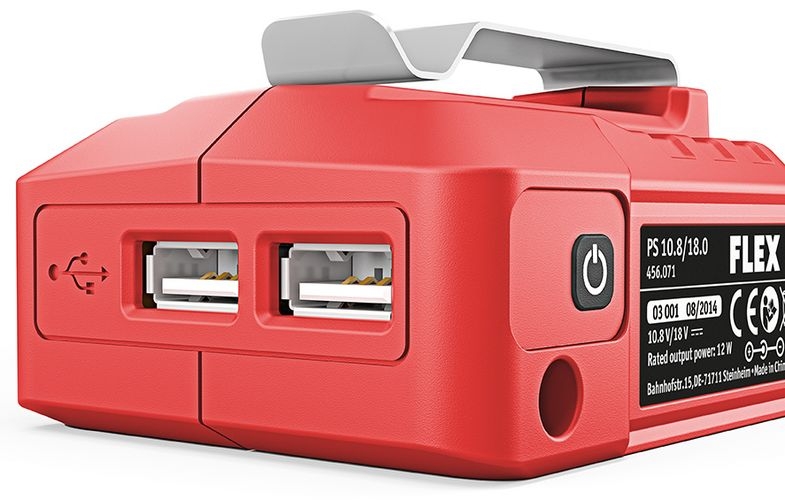 FLEX Akku Adapter PS 10.8/18.0 Volt mit USB