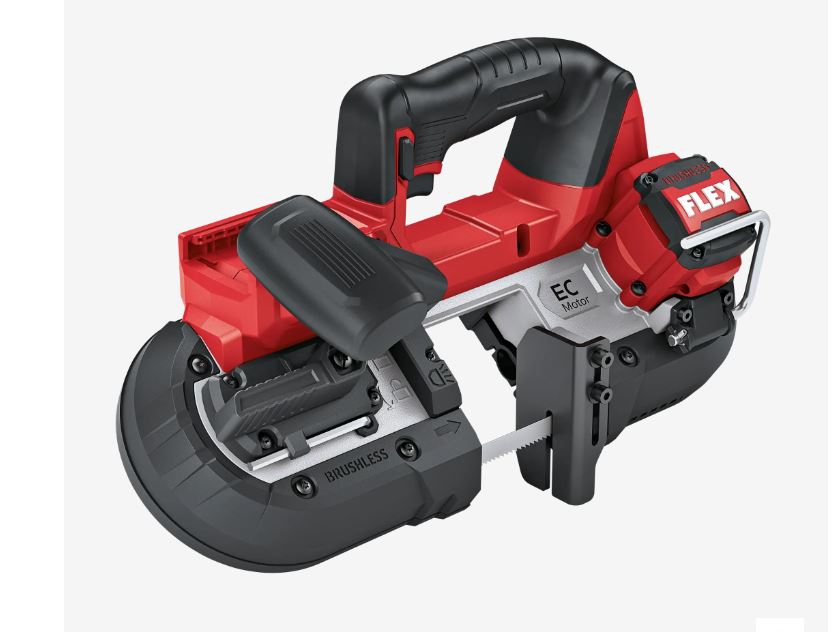 FLEX 18V Akku-Bandsäge SBE 64 18-EC im Koffer ohne Akku