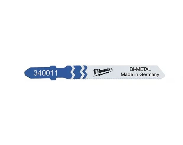 Milwaukee Stichsägeblätter Metall Bi-Metall 55 x 1,2 mm T118AF (5er Pack)