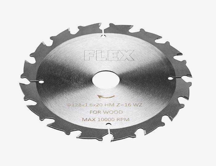 FLEX Kreissägeblatt D128x1,6x20 HM Z=16 WZ FLEX Kreissägeblatt D128x1,6x20 HM Z=16 WZ