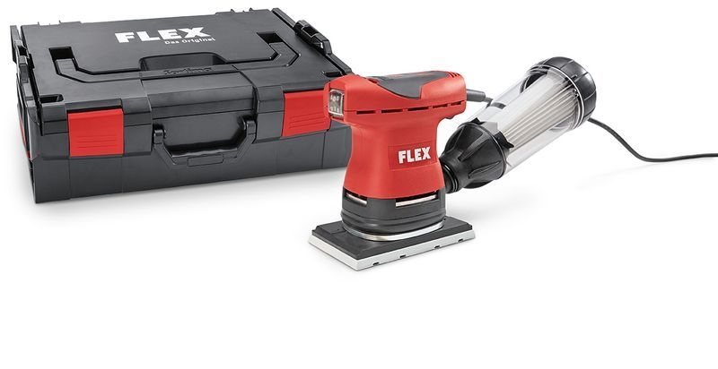 FLEX Schwingschleifer mit Drehzahlregelung OSE 80-2 Set in L-Boxx 230/CEE