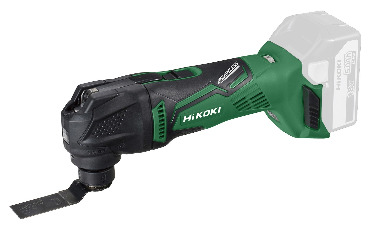 HIKOKI CV18DBL (Basic/Karton) 18V Oszillationsschleifer ohne Akku & Ladegerät