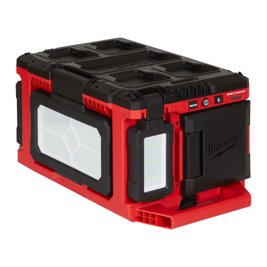 Milwaukee M18POALC-0 Akku-Packout-Leuchte 18V bis 3000lm m. Ladefunktion