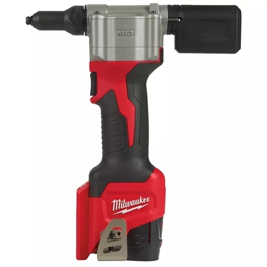 Milwaukee M12BPRT-201X Akku-Blindnietgerät inkl. 1xAkku 12V 2Ah +HD-Box