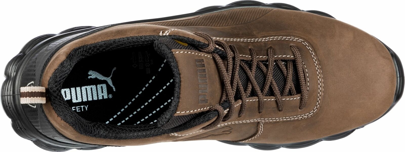 PUMA Arbeitsschuhe CONDOR BROWN LOW Gr. 41 S3 ESD SRC schwarz/braun